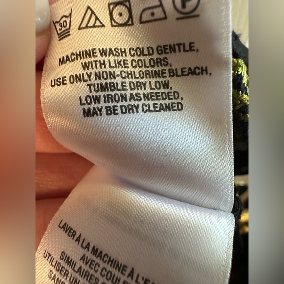 MEADOW RUE | Anthropologie S Harriet Floral Black Embroidery Eyelet Stretch Tank - Picture 7 of 15